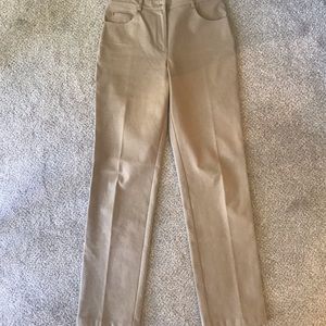 St. John Sport tan colored slacks, size 6.  Excellent condition.